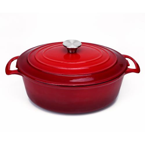 Classic Enamel Cast Iron Dutch Oven – Slow Cooking Made Easy