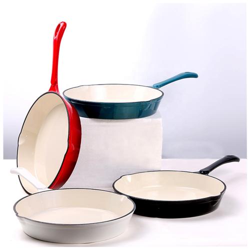 Non-Stick Enameled Cast Iron Skillet