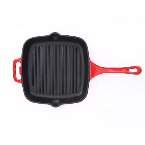 Multipurpose Enamel Cast Iron Grill Pan