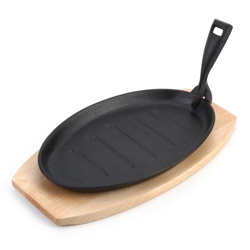 Hot Sale Cast Iron Steak Plate Sizzling pan
