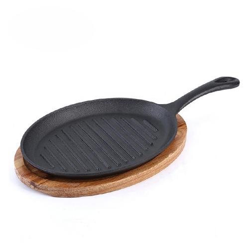 Preseasoned Cast Iron Sizzling pan