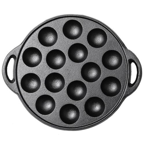 15 Holes Cast Iron Poffertjes Pancake Mold