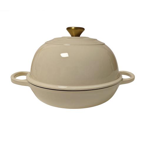6QT Cast Iron Enamel Sourdough Pot